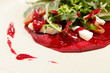 salad with beet and arugula