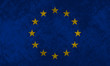 European Flag Grunge