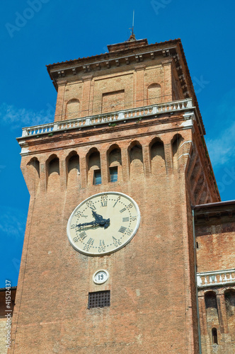 Photo: Estense Castle. Ferrara. Emilia-Romagna. Italy. Estense Castle. Ferrara. Emilia-Romagna. Italy.