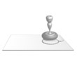 Envelope with stamp, vector