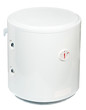 A residential electric water heater, isolated on white A residential electric water heater, isolated on white