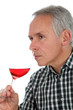 Am Wein riechen