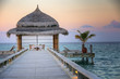 Pavilion / Jetty by the sea (Maldives / Malediven)