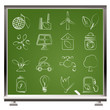 Green, Environment and ecology Icons - vector icon set Green, Environment and ecology Icons - vector icon set