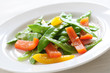 Ginger snow peas and peppers Ginger snow peas and peppers