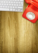 retro desk space