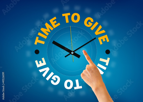 Illustration: Time to Give Time to Give