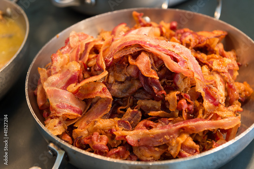 Photo: Skillet with Bacon Skillet with Bacon