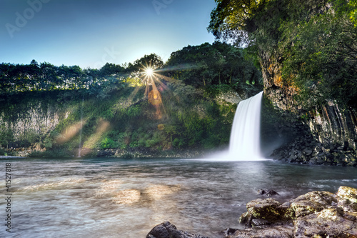 Photo: Cascade du bassin la Paix - Ile de La Réunion Cascade du bassin la Paix - Ile de La Réunion