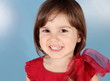 Little Child Smiling Girl Portrait