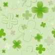 Four Leaf Clover - Repetitive Pattern