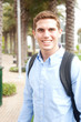 portrait of a young college student