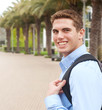 portrait of a young college student