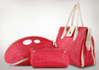 Red women bags