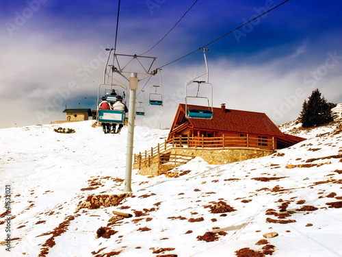 Photo: Ski lift Ski lift