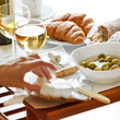 wine and cheese