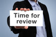 time for review