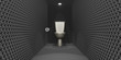 Soundproof Toilet Cubicle