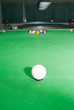 Playing snooker Playing snooker