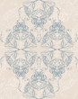 Seamless vintage floral background