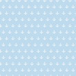 Navy seamless background with anchor