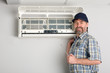 repairman air conditioner