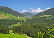 Blick in die beliebte Wildschönau mit Oberau im Hintergrund