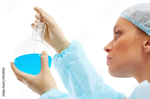 Photo: Studying liquid Studying liquid