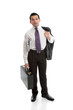 Businessman with briefcase Businessman with briefcase