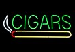 Neon Sign at a cigar store