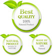 Natural stickers