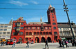 Rathaus Turm à Bâle , Suisse.