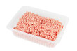 Hackfleisch in Verpackung