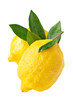Fresh lemons.