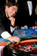 Man in a casino