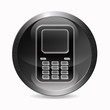 Icône glossy  téléphone portable