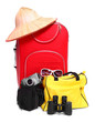 Fashion articles for travelers.