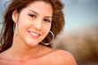 Beautiful woman smiling