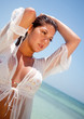 Sexy beach woman