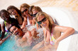 People on holidays