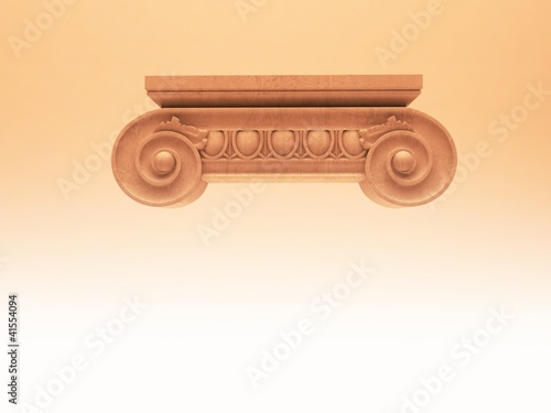 Illustration: Capitello colonne, ordini e stili Capitello colonne, ordini e stili