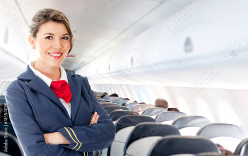 Photo: Air hostess Air hostess