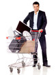 Buying office supplies