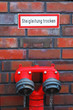 Steigleitung für Feuerwehr