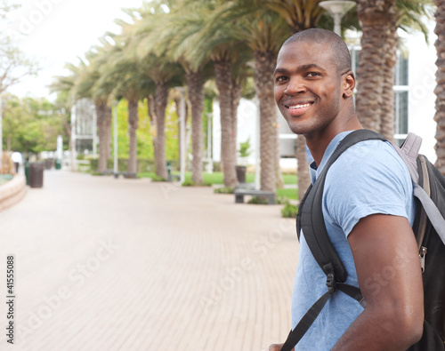 Photo: young African American college student young African American college student