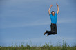 Foto: It´s a jump from Business man It´s a jump from Business man