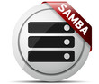 Samba server button Samba server button
