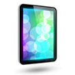 Vektor: Fictitious touch tablet 6, vertical variant Fictitious touch tablet 6, vertical variant