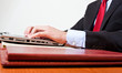 Worker using a laptop Worker using a laptop