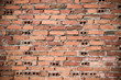 Strange brick wall